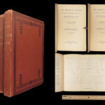 The Origin of Species – Charles Darwin – 1898 | 2vol English edition