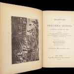 Diamonds and Precious Stones – Louis Dieulafait – 1874 | Engravings, Decorative Cloth