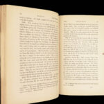 1851 Diary & Correspondence of Samuel Pepys | Beautiful Moroccan Leather 5v SET