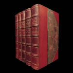 1851 Diary & Correspondence of Samuel Pepys | Beautiful Moroccan Leather 5v SET
