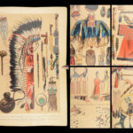 Our Wild Indians – Richard Irving Dodge – 1890 | Chromolithographs, Terra Cotta Cloth