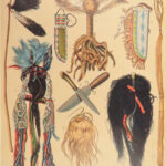 Our Wild Indians – Richard Irving Dodge – 1890 | Chromolithographs, Terra Cotta Cloth