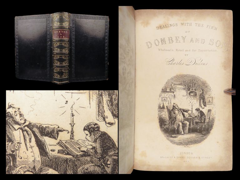 Image of 1848 Charles Dickens – Dombey & Son | 1st edition, English Literature