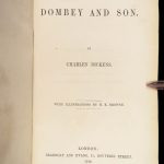 1848 Charles Dickens – Dombey & Son | 1st edition,  English Literature