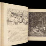 The History of Don Quixote – Miguel de Cervantes – 1870 | Doré Plates, Leather