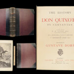 The History of Don Quixote – Miguel de Cervantes – 1870 | Doré Plates, Leather