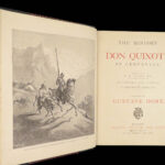 The History of Don Quixote – Miguel de Cervantes – 1870 | Doré Plates, Leather