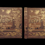 1887 Egypt by Georg Ebers, 1st ed | Illustrated Egyptian Culture – Huge 2v Set