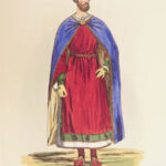 1842 Civil Costumes of England | King John, William & Mary Color Illustrated