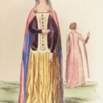 1842 Civil Costumes of England | King John, William & Mary Color Illustrated