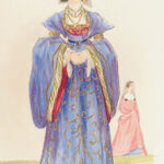 1842 Civil Costumes of England | King John, William & Mary Color Illustrated