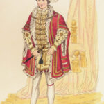 1842 Civil Costumes of England | King John, William & Mary Color Illustrated