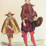 1842 Civil Costumes of England | King John, William & Mary Color Illustrated