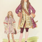 1842 Civil Costumes of England | King John, William & Mary Color Illustrated