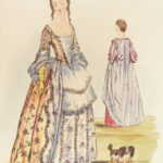 1842 Civil Costumes of England | King John, William & Mary Color Illustrated