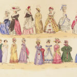 1842 Civil Costumes of England | King John, William & Mary Color Illustrated
