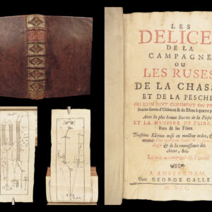 Les Délices de la Campagne – François Fortin – 1700 | Hunting, Fishing – 66 Engravings