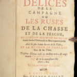 Les Délices de la Campagne – François Fortin – 1700 | Hunting, Fishing – 66 Engravings
