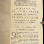Les Délices de la Campagne – François Fortin – 1700 | Hunting, Fishing – 66 Engravings