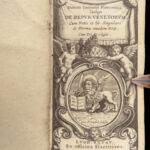 Dialogi de Repub. Venetorum – Giannotti – 1631 | Elzevir Printing, Engravings