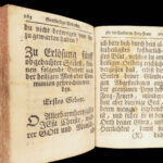 Geistliches Seelen-Mahl – Johann Paul Krauß – 1728 | German Requiem Prayers