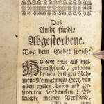 Geistliches Seelen-Mahl – Johann Paul Krauß – 1728 | German Requiem Prayers