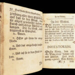 Geistliches Seelen-Mahl – Johann Paul Krauß – 1728 | German Requiem Prayers
