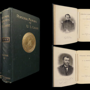 Personal Memoirs of U.S. Grant – Ulysses S. Grant – 1885–86 | 1st ed Green cloth