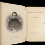 Personal Memoirs of U.S. Grant – Ulysses S. Grant – 1885–86 | 1st ed Green cloth