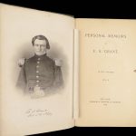 1885 Civil War Memoirs of Ulysses S Grant | 1st edition 2v | Maps & Leather