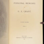 Personal Memoirs of U.S. Grant – Ulysses S. Grant – 1885–86 | 1st ed Green cloth