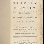 The Grecian History – Temple Stanyan – 1759 | First Irish Edition, Folding Map