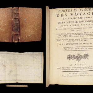 Cartes et figures des voyages – John Hawkesworth – 1774 | First Edition, 52 Plates