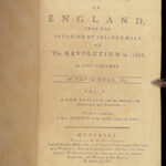 The History of England – David Hume – 1796 | 5 Vols, 13 Engraved Plates