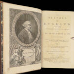 The History of England – David Hume – 1796 | 5 Vols, 13 Engraved Plates