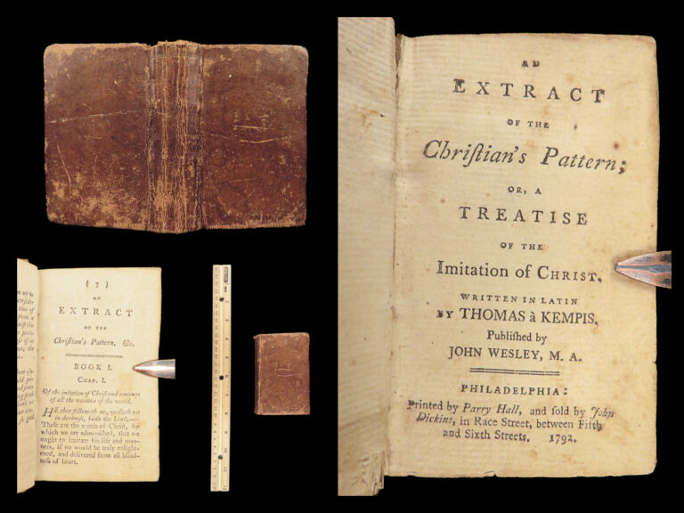 Image of The Imitation of Christ – Thomas à Kempis – 1792 | John Wesley edition
