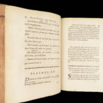 Interpretation des Pseaumes – de Choisy – 1687 | First Edition, Psalms & Commentary | Map of Israel