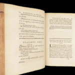 Interpretation des Pseaumes – de Choisy – 1687 | First Edition, Psalms & Commentary | Map of Israel