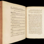 Interpretation des Pseaumes – de Choisy – 1687 | First Edition, Psalms & Commentary | Map of Israel