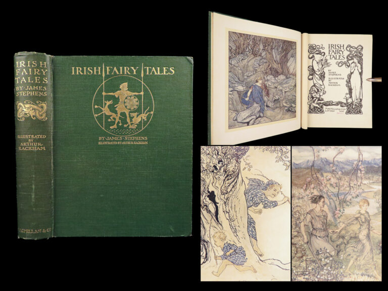 Image of Irish Fairy Tales – James Stephens – 1920 | Rackham Art, First Edition