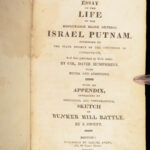 An Essay on the Life of Israel Putnam – Col. David Humphreys – 1818 | Revolutionary War Firsthand Account