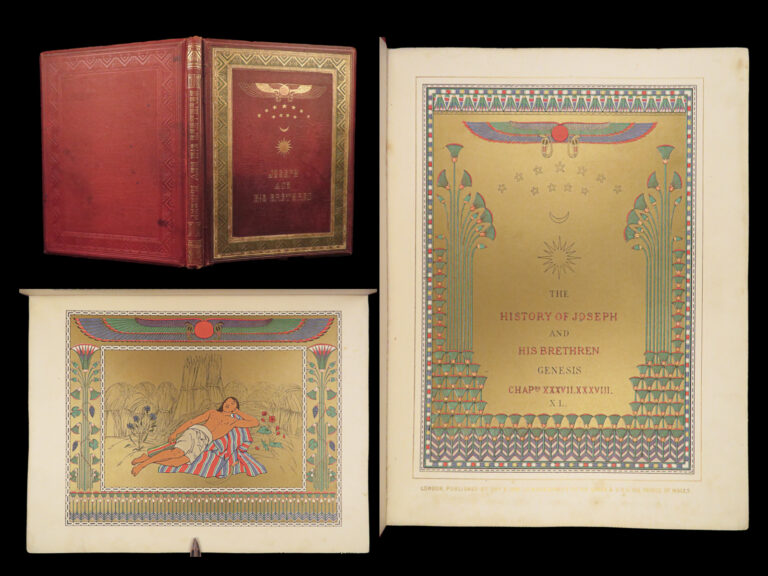 Image of The History of Joseph and His Brethren – Owen Jones – 1865 | Illuminated Victorian Chromolithographs