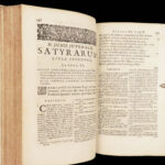D. Junii Juvenalis et Auli Persii Flacci Satyrae – Juvenal; Persius – 1671 | Satires with Schrevel Commentary
