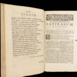 D. Junii Juvenalis et Auli Persii Flacci Satyrae – Juvenal; Persius – 1671 | Satires with Schrevel Commentary