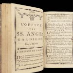 L’ange Conducteur – Jacques Coret – 1791 | Brass Clasps, Red Morocco