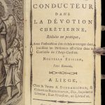 L’ange Conducteur – Jacques Coret – 1791 | Brass Clasps, Red Morocco