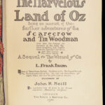 The Marvelous Land of Oz – L. Frank Baum – 1904 | First Edition