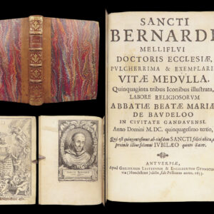Sancti Bernardi – Abbey of Baudeloo – 1653 | First Edition, 53 Engravings
