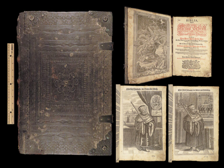 Image of Biblia – Martin Luther – 1736 | Folio Bible, Portraits of Dukes of Saxony