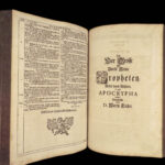 Biblia – Martin Luther – 1736 | Folio Bible, Portraits of Dukes of Saxony
